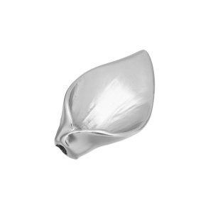 Шапочка для бусины "Лепесток", родий, 1 шт. (#CN-BM-026) Шапочка для бусины "Лепесток", родий, 1 шт. (#CN-BM-026)