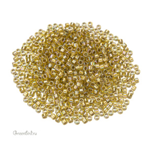 TOHO Aiko 11/0 окрашенный изнутри, золото/радужный лимон (#1803)