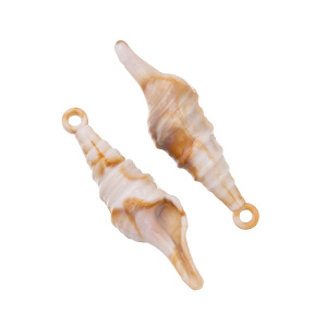 Подвеска "Ракушка" 50 мм пластик, бежевый, 1 шт. (#SVA-BASE-154)