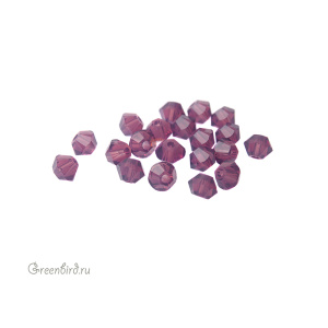 5328 Bicone 3mm – Cyclamen opal (#398)