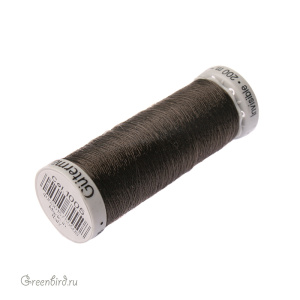 Мононить Gutermann черная. катушка (#1005)