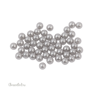 Жемчуг без отверстий 1.5 мм #5809 Light Grey (#616)