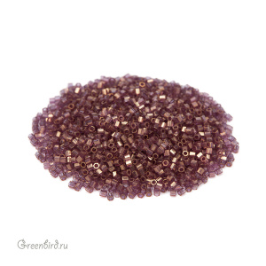 Бисер MIYUKI Delica Hex Cut шестиугольный 15/0 (#108), 4,5 г