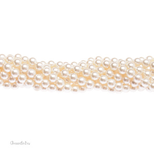 Swarovski 5810 Жемчуг 4 мм, кремовый (#620), уп. 50 шт.