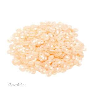 Пайетки 4мм чаша Rosa Chiaro (#159)