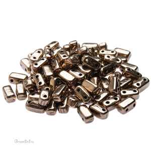 Bricks 3x6mm, Bronze, 10 гр (#B23980)