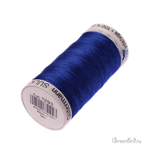 Нить Gutermann для вязания Cotton 12, королевский синий (#1293)