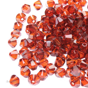 5328 Bicone 4mm – Red Magma (#001REDM)