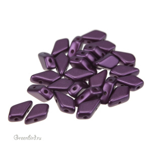 Kite Beads 9x5mm, Pastel Bordeaux, 5 гр (#25032)