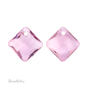 6431 подвеска Princess Cut 16 mm – Light Rose (#223) 6431 подвеска Princess Cut 16 mm – Light Rose (#223)
