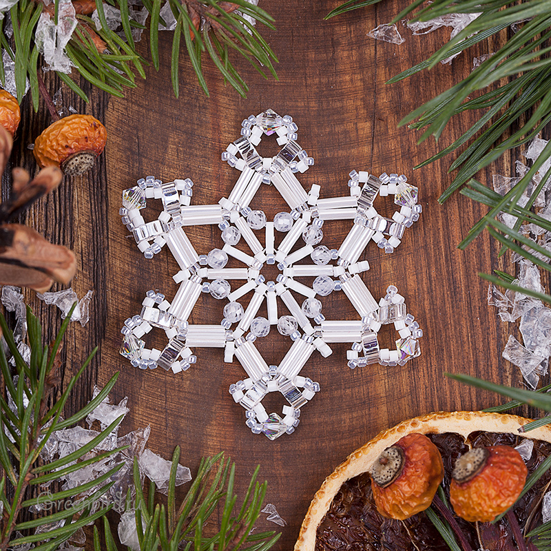 PDF схема Снежинка #22