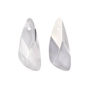 Crystalbird 6690 подвеска Крыло 23 мм, Crystal Silver Shade (#001SS), 1 шт.