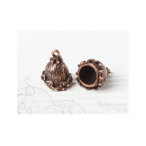 Концевик, ант. бронза, 1 шт. (#2936)