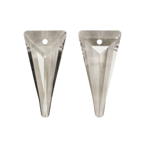 Crystalbird 6480 подвеска Шип 28 мм, Crystal Satin (#001SA)