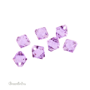 Swarovski 6328 подвеска Биконус 6 мм, фиолетовый (#371), 1 шт.
