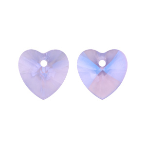 Crystalbird 6228С подвеска Heart 10 мм – Violet MO (#371MOL), 1 шт. (#CBPN-0036)