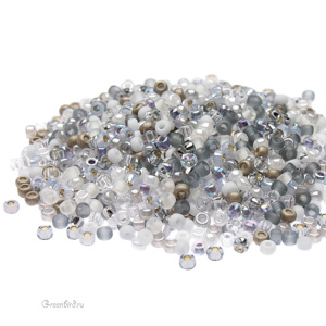 Бисер японский круглый MIYUKI Round 11/0, микс Apparition (#MIX12), 10 г