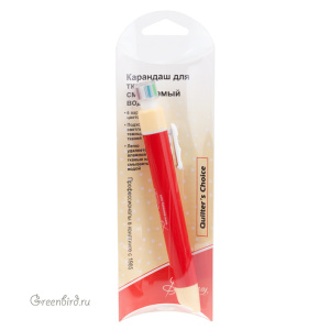 Карандаш для ткани Hemline Sew Easy смываемый, 6-в-1, 1 шт.