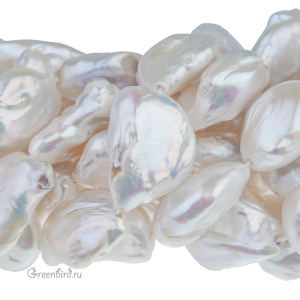 Жемчуг пресноводный барочный объемный, 1 шт. (#9005)