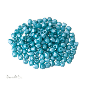 Fire Polish True 2 мм, Pastel Emerald (#25043)