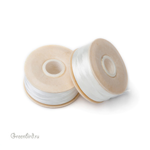 Нить NYMO размер B, катушка (White)