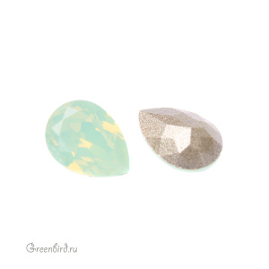 Swarovski 4320 Капля 8х6 мм, хризолит опал (#294), 1 шт.