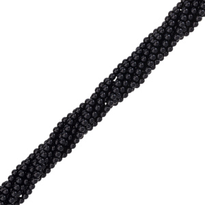 Жемчуг Crystalbird, круглый, 4 мм, Black, нить (#516) Жемчуг Crystalbird, круглый, 4 мм, Black, нить (#516)