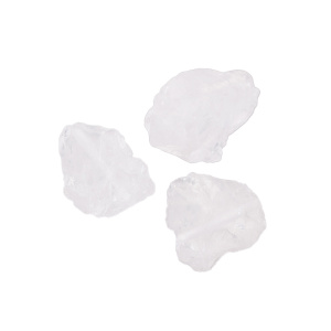 Бусина Кварц необработанный, белый, 1 шт. (#SVA-NTS-19)