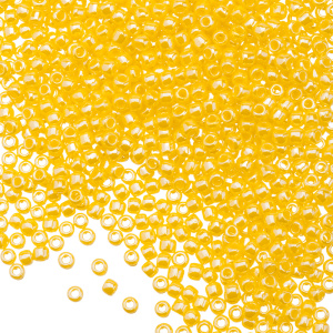 Бисер TOHO Round 11/0 глянцевый непрозрачный, Sunshine (#128B), 10 г