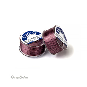 Катушка TOHO One-G, 50 ярдов (#16 розовато-лиловый)