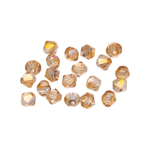 Crystalbird Бусины 5328C биконусы 4 мм – Sunsine (#001SH), уп. 20 шт. (#CBBC-0020)