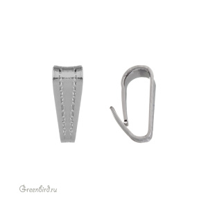 Бейл разъемный, родий, 1 шт. (9K308), Корея Бейл разъемный, родий, 1 шт. (9K308), Корея