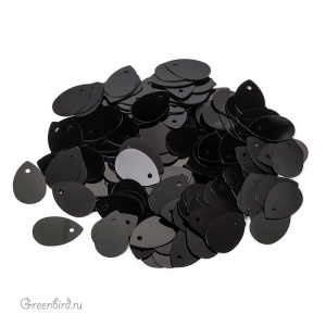 Пайетки Motivo M98 – Nero (#9919)