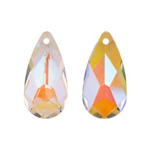 Crystalbird 6100 подвеска Слеза 24 мм, Crystal Shimmer (#001SI), 1 шт.