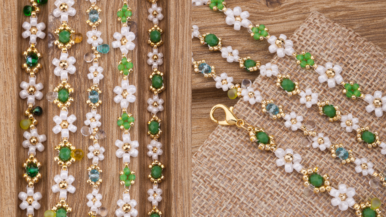 01.03 ⭐️ Браслет «Цветочные фантазии»: плетем свою уникальную историю