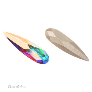 4331 Raindrop 30 мм – Crystal AB (#001AB)