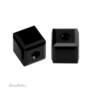 Swarovski 5601 Бусина Куб 4 мм, черный (#280), 1 шт.
