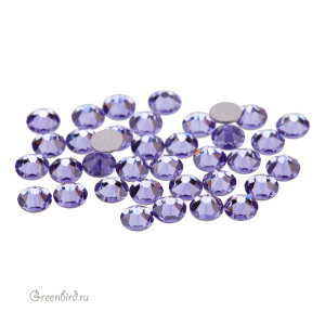 Swarovski 2088 Клеевые стразы круглые SS12, танзанит (#539), уп. 36 шт.