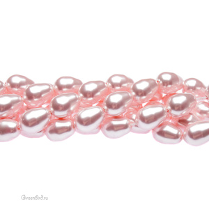 Жемчуг капля 11x8мм #5821 Rosaline (#294)