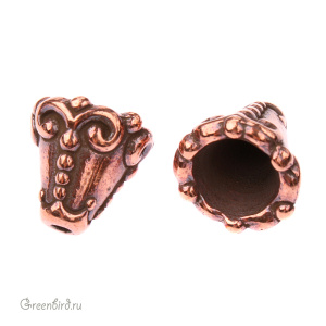 Конус "HEIRLOOM", ант. медь, 1 шт. (#TC-5619-18) Конус "HEIRLOOM", ант. медь, 1 шт. (#TC-5619-18)