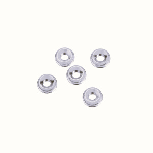 Бусина-разделитель "Кольцо" 5 мм, родий, уп.5 шт. (#SV1701-Bead-24R-BB)