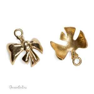 58M001 Компонент для вклеивания жемчуга 10 мм, латунь, 1 шт.