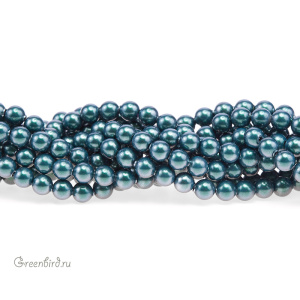 Жемчуг 4 мм #5810 Iridescent Tahitian Look (#2004)