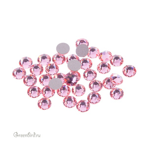 Swarovski 2088 Клеевые стразы круглые SS14, светло-розовый (#223), уп. 36 шт.
