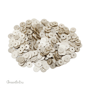 Пайетки 5мм плоские Champagne (#226W)