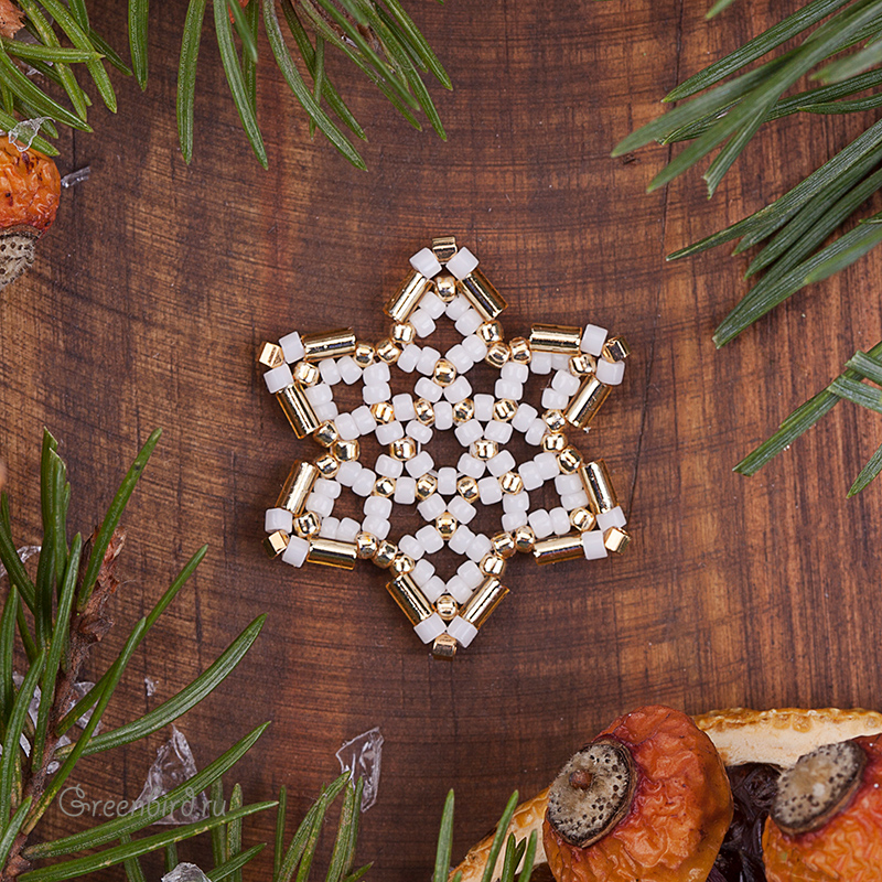 PDF схема Снежинка #6