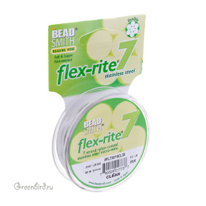Тросик Flex-Rite 7 – 0,24 мм, прозрачный #FL7X(010CL)30