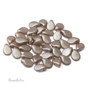 Pip Beads 5x7mm, Pastel Light Brown, 5 гр (#25005)