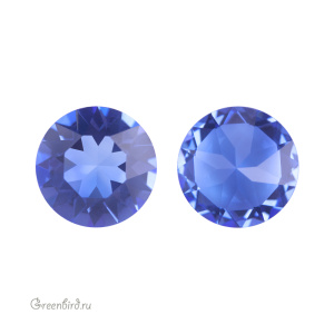 Swarovski 1088 Шатон SS39, сапфир без фольги (#206UNF), 1 шт.