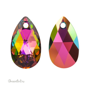 6106 подвеска Pear Shaped 16mm – Vitrail Medium (#001VM) 6106 подвеска Pear Shaped 16mm – Vitrail Medium (#001VM)